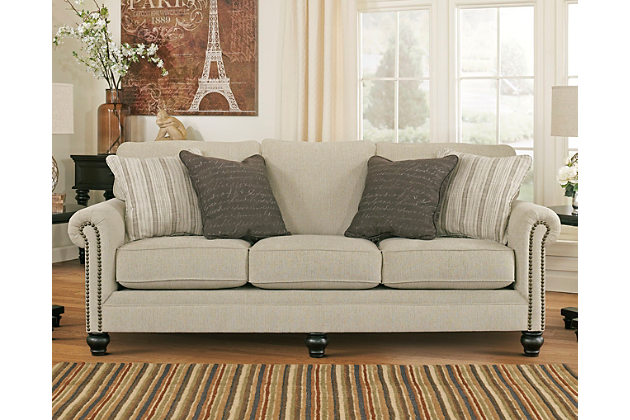 MILARI LINEN SOFA AND LOVE SEAT SIGNATURE DESIGN BY ASHLEY PRODUCT
