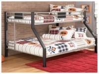 Aaron Staircase Twin Full Bunk Bed W, Aarons Bunk Beds