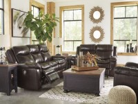 LOCKESBURG CANYON LEATHER RECLINER LIVING ROOM SIGNATURE DESIGN BY ASHLEY