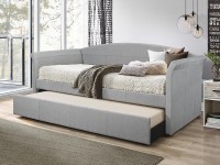 MASON GRAY LINEN DAYBED WITH TWIN TRUNDLE