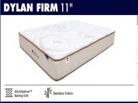 DYLAN FIRM 11 INCH HYBRID MATTRESS WITH BAMBOO ORGANIC FABRIC
