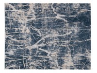 MODERN RUG WITH A MARBELIZED EFFECT IN CREAM, NAVY AND GRAY 2 SIZES