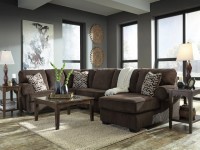 JINLLINGSLY CHOCOLATE SECTIONAL SIGNATURE DESIGN BY ASHLEY