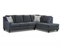MADE IN USA LANE NAVY SECTIONAL