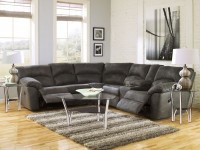 TAMBO PEWTER RECLINER SECTIONAL